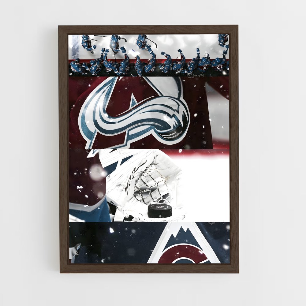 Poster Avalanche Showdown – affiche Hockey sur glace (vue 5)